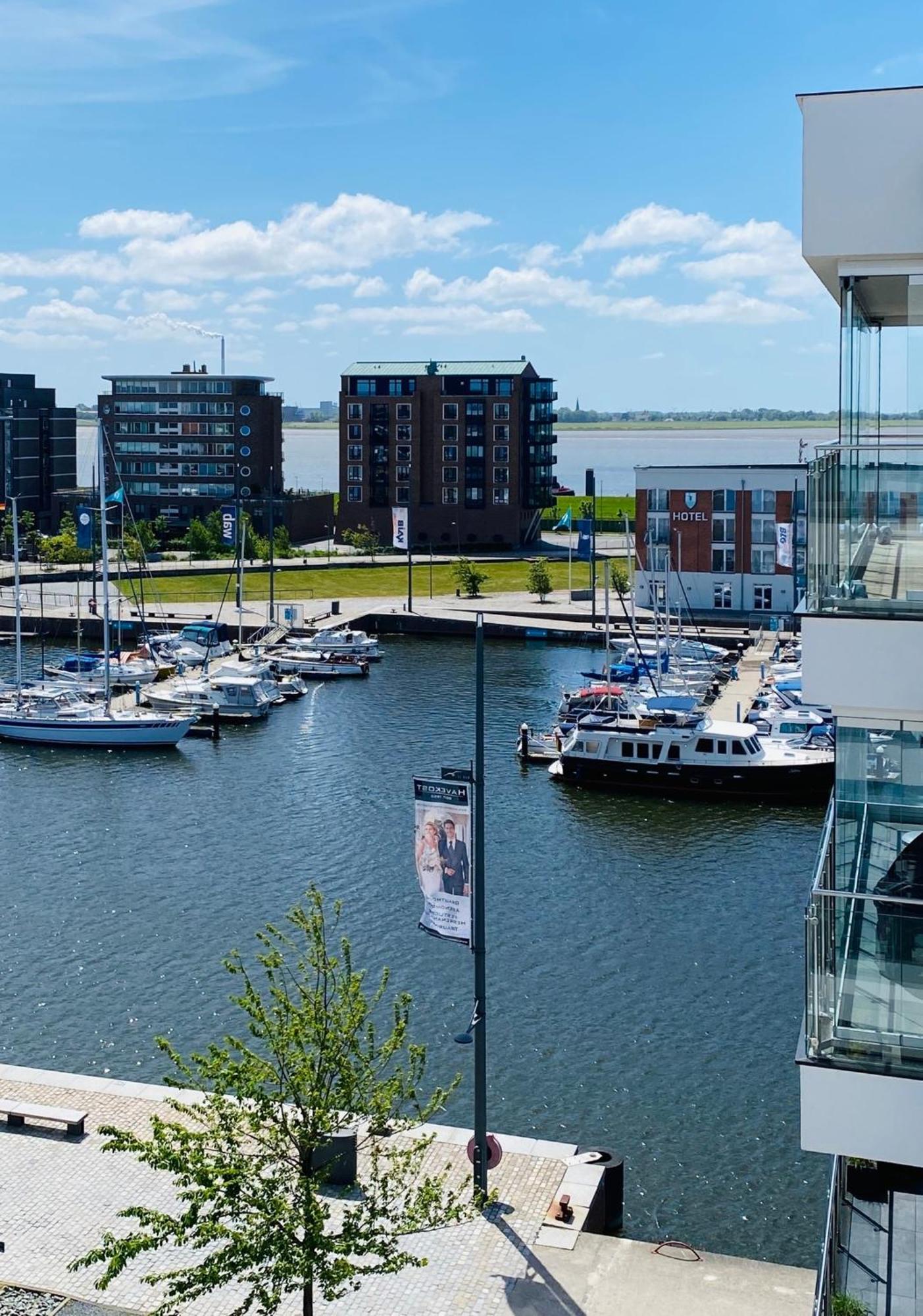 Port Marina "Schlagseite" Apartment Bremerhaven Luaran gambar